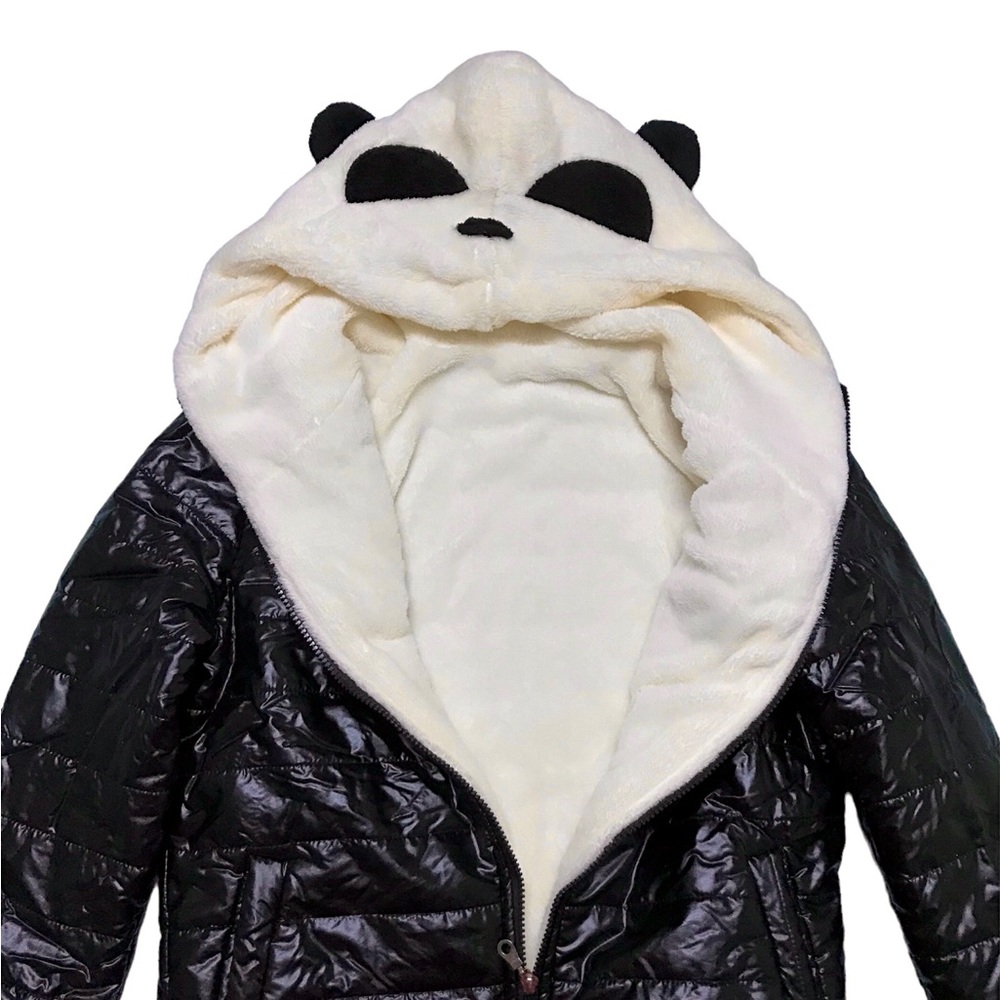 Furry Panda Jacket - Picture 2 of 3